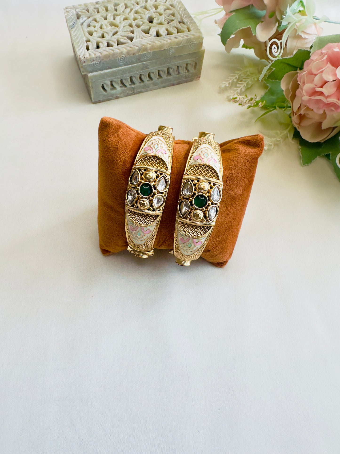 Meenakari Rajwadi Bangles