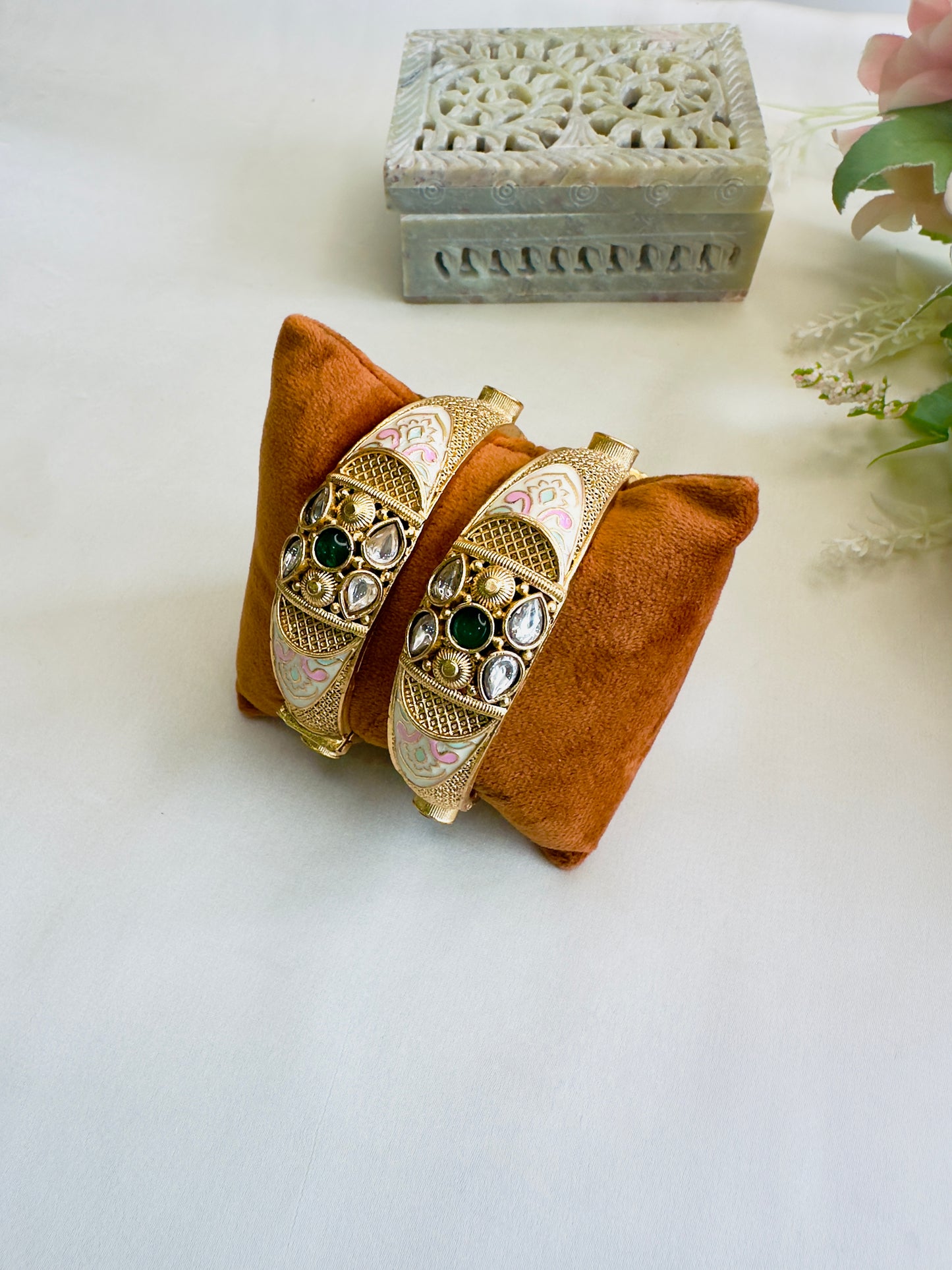 Meenakari Rajwadi Bangles