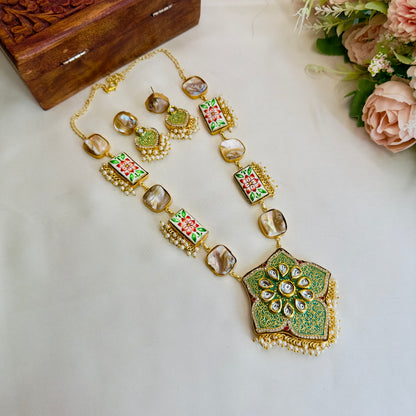 Mother of Pearl Choker Set